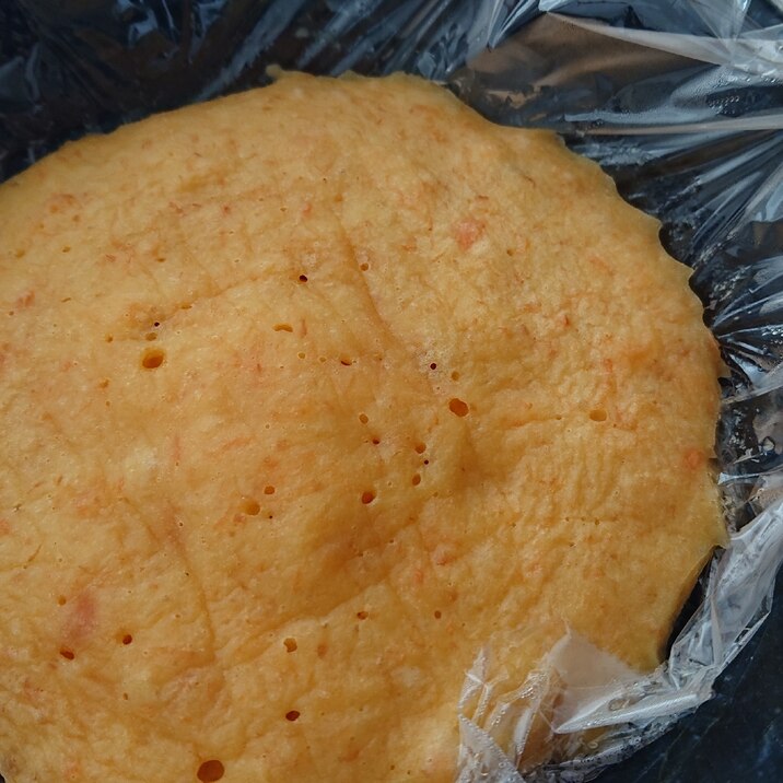 レンジでかぼちゃリンゴ蒸しパン
